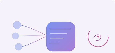 Information signals are organized by a technology layer before reaching a separate human judgment point.